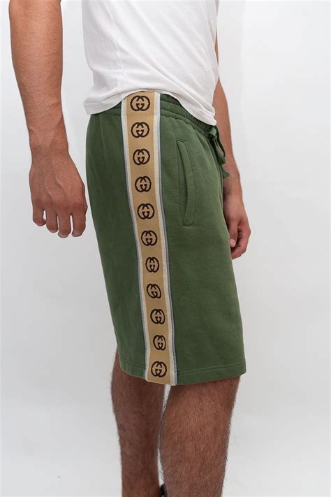 gucci shorts green|gucci shorts for men.